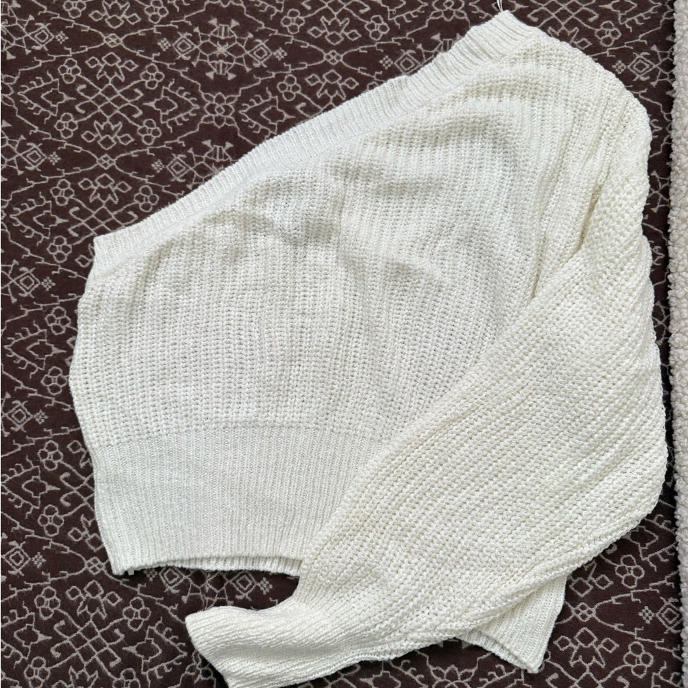 Zara One Shoulder Sweater